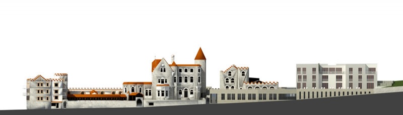 Visualisierung Ansicht Süden